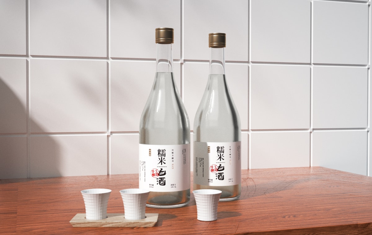 米酒包裝設計